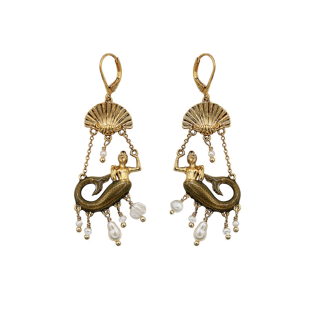 LORELEI MERMAID EARRINGS