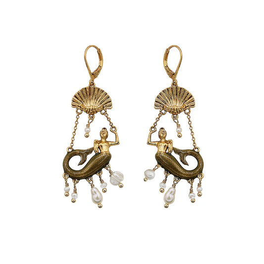 LORELEI MERMAID EARRINGS
