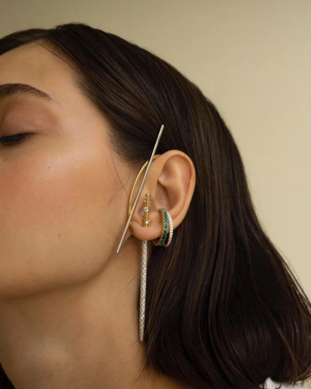 YAYOI K EAR CUFF / RING L