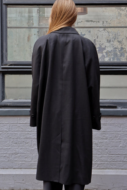 H-LINE WOOL MAC COAT