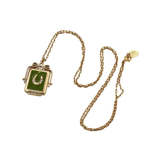 SACHA BOX HORSESHOE NECKLACE