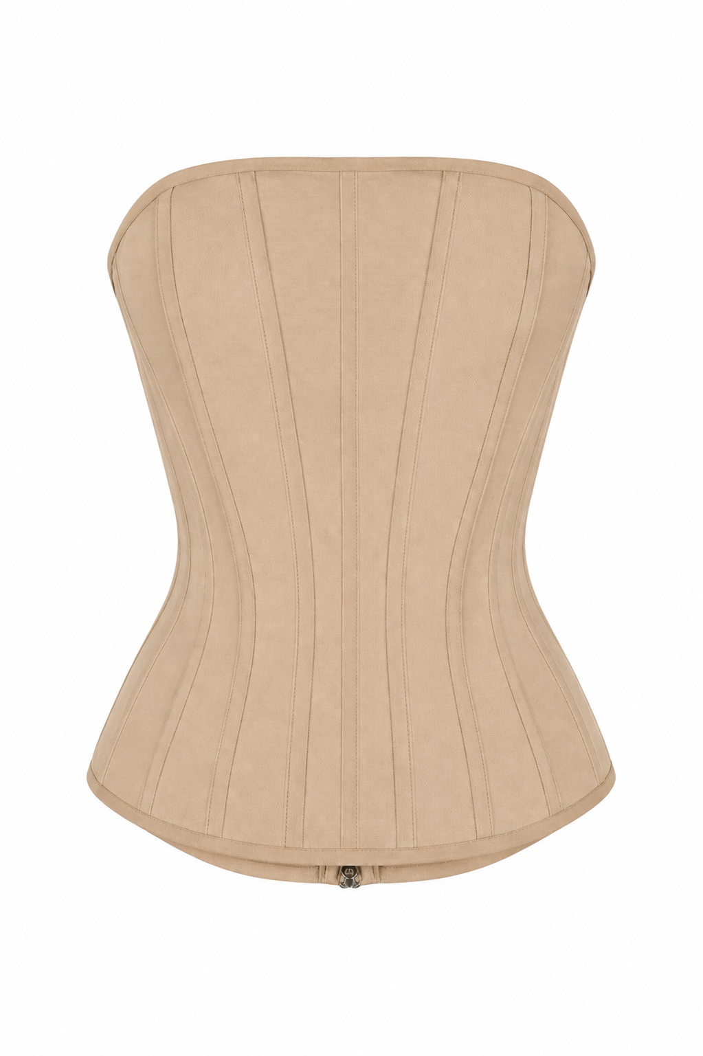 BEIGE STRAPLESS CORSET