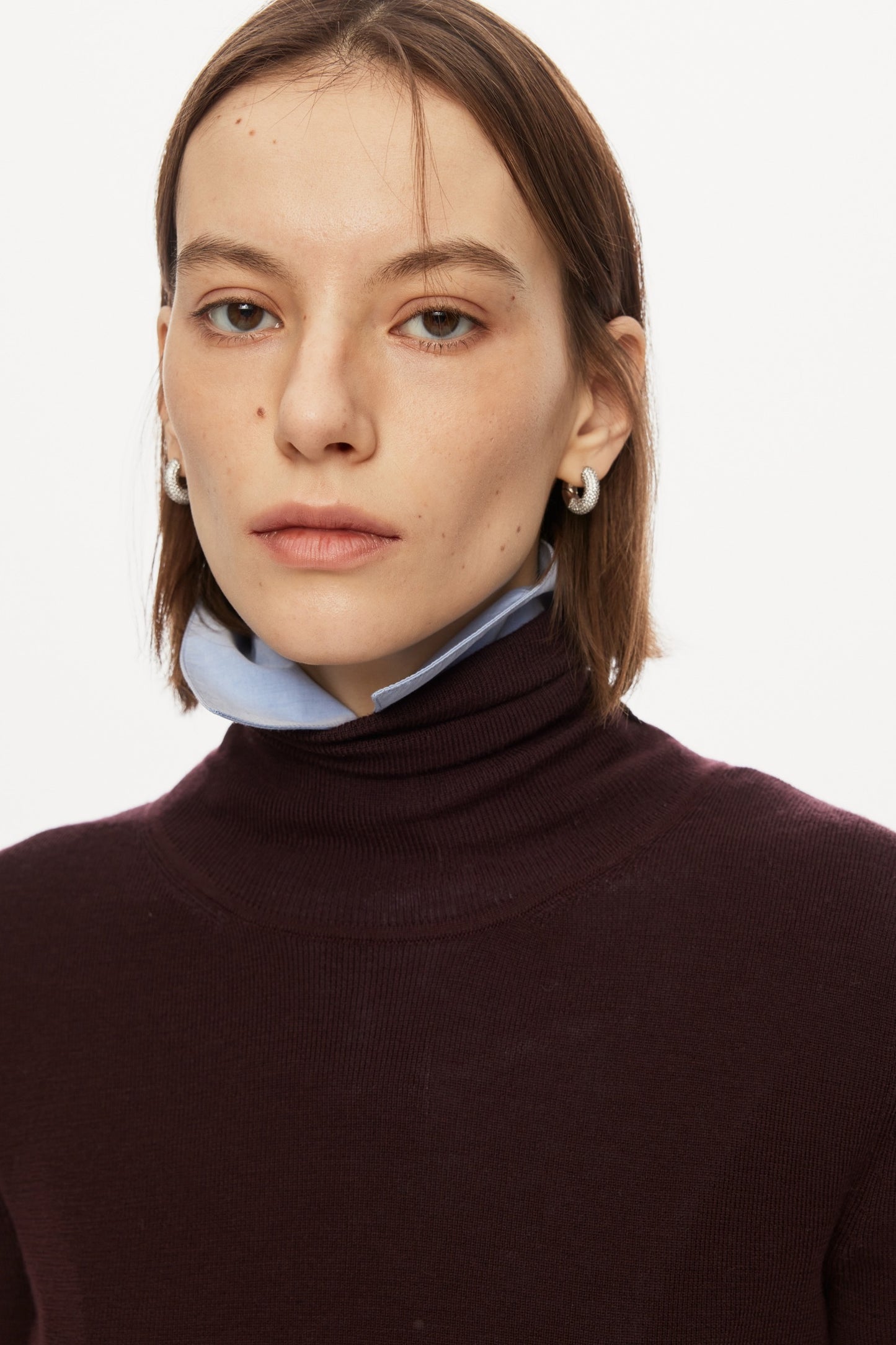 SCOTT TURTLENECK RED WINE