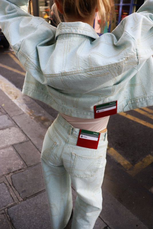 EMBROIDERED DENIM JACKET