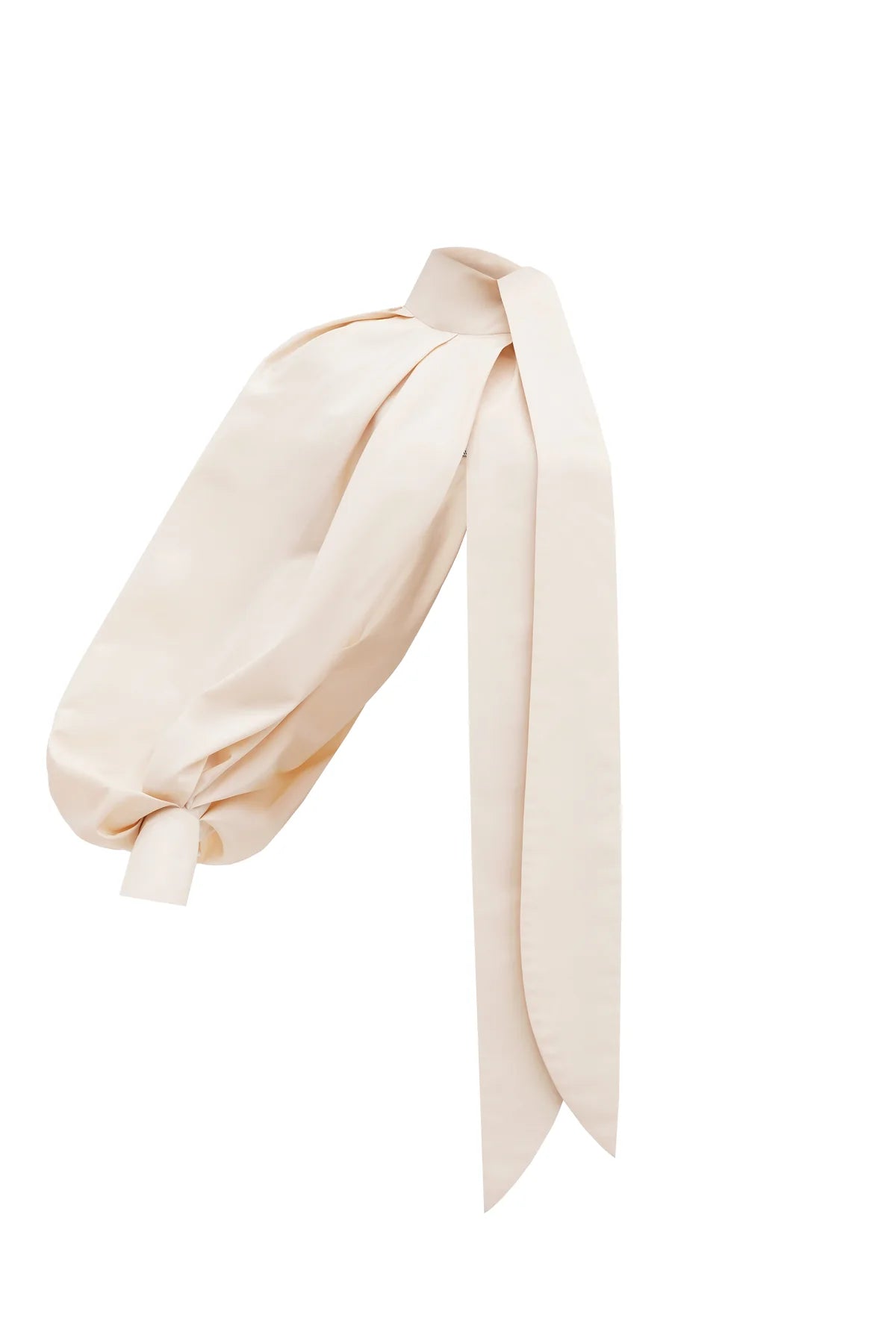 DECORATIVE ONE SHOULDER IN CREAM