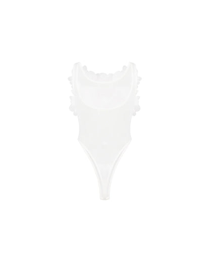 PEONY PURE BODYSUIT WHITE
