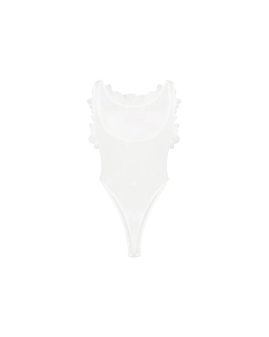 PEONY PURE BODYSUIT WHITE