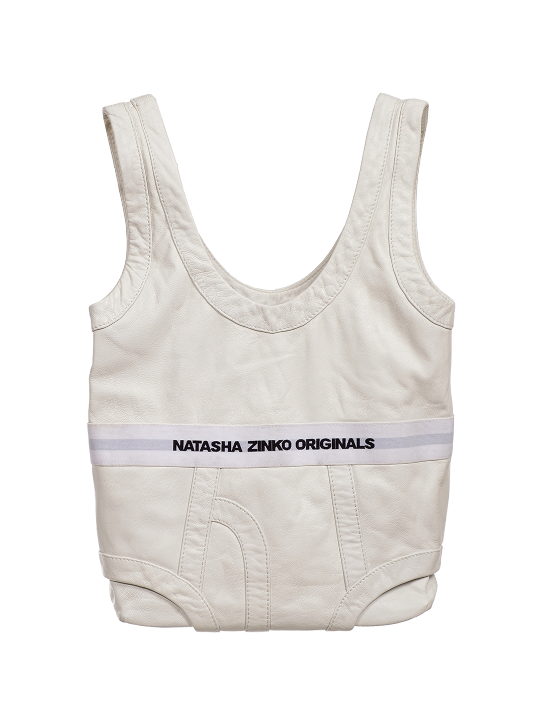 WHITE UNDERWEAR MINI TOTE