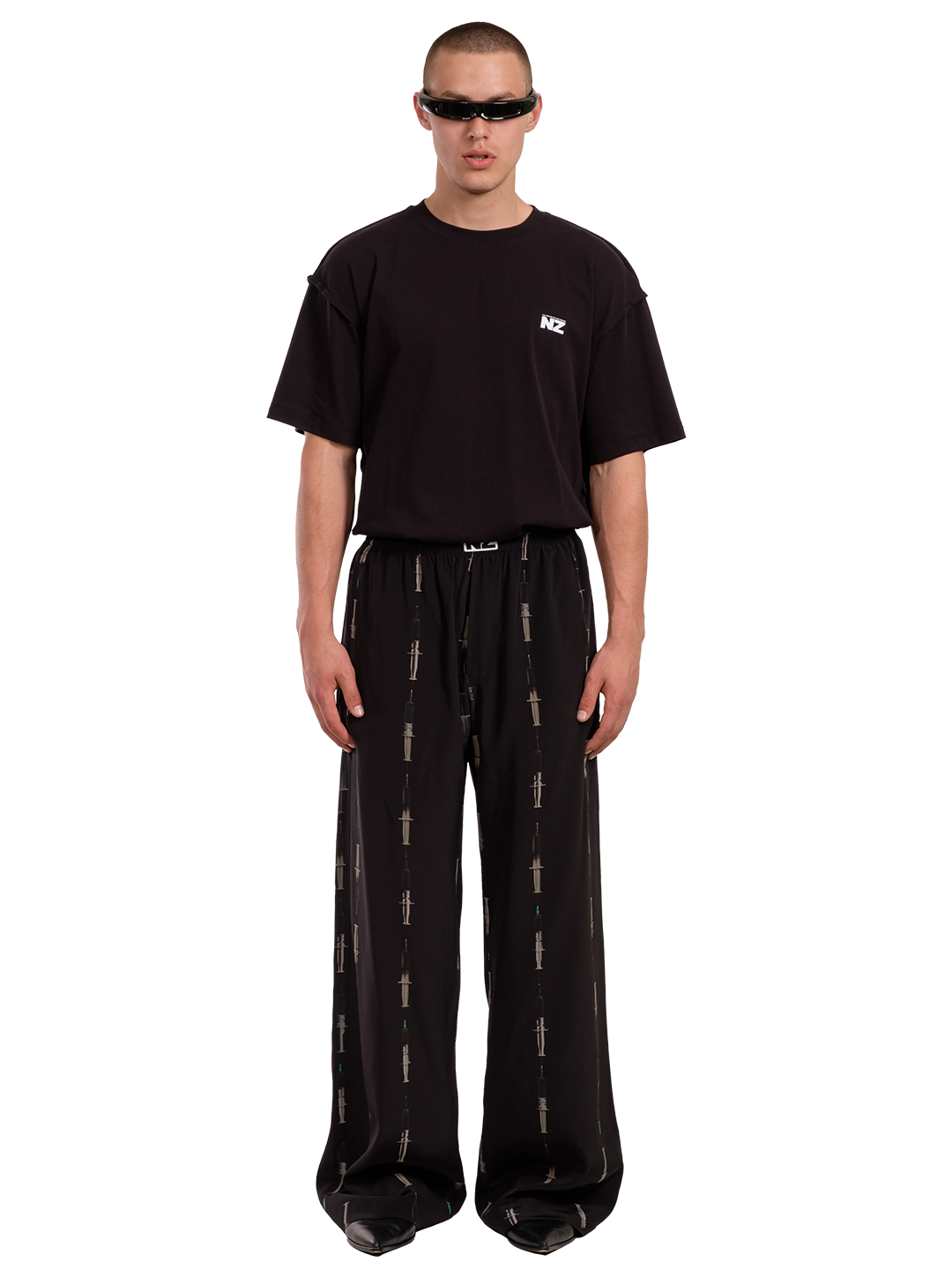 DR BOTOX BUNNY BLACK T-SHIRT