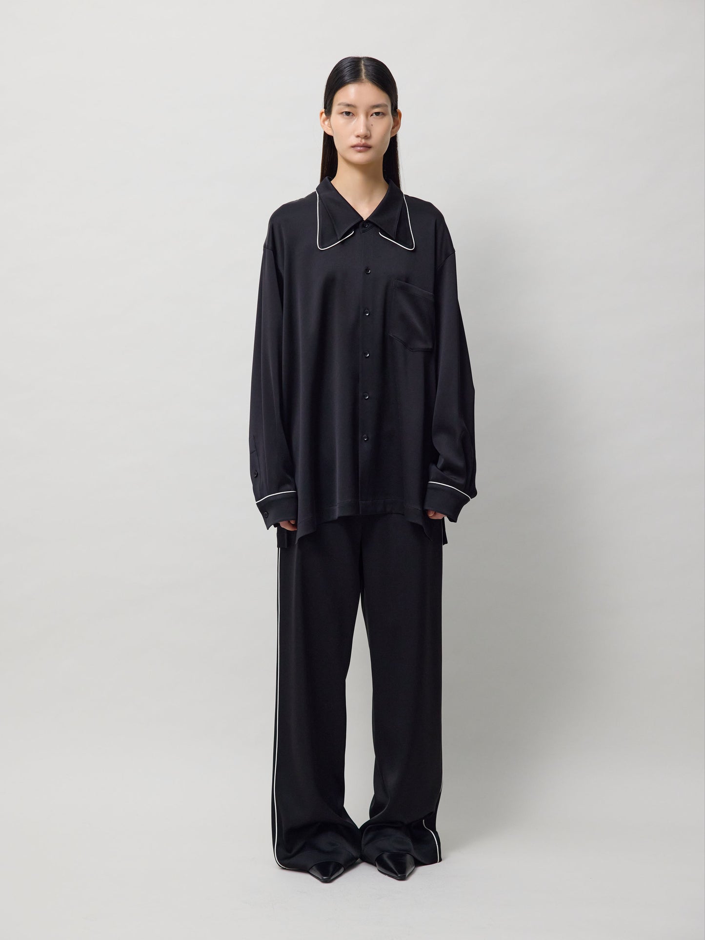 KAIRIS PIPING PAJAMA SHIRT