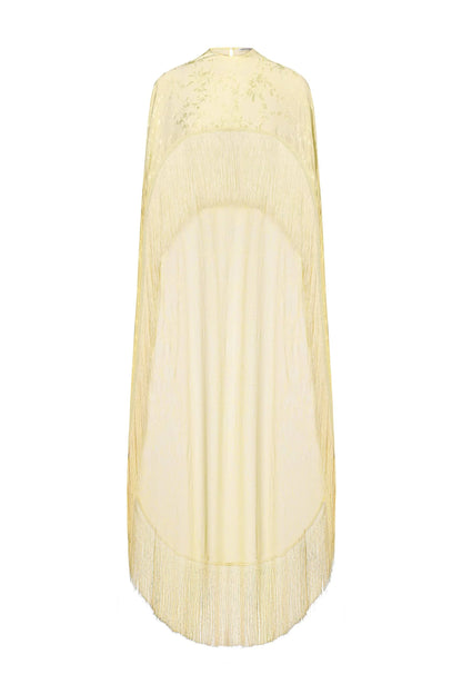 BERNICE FRINGED CAPE