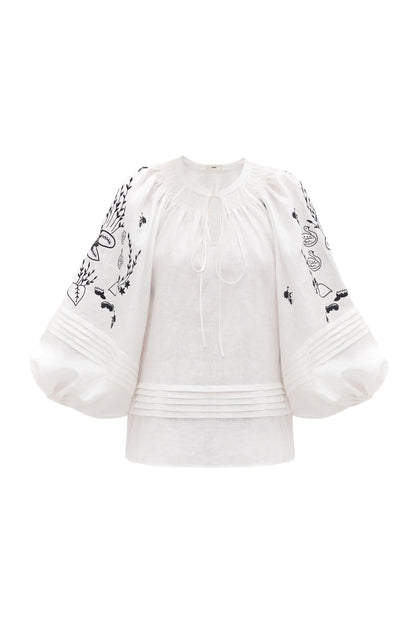 VIRYNEIA EMBROIDERED SHIRT