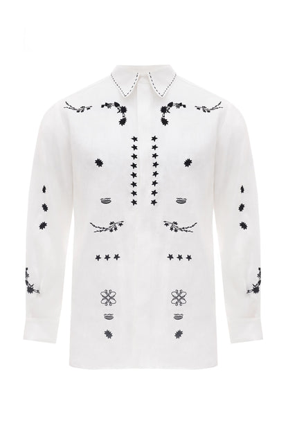 IVOR EMBROIDERED SHIRT