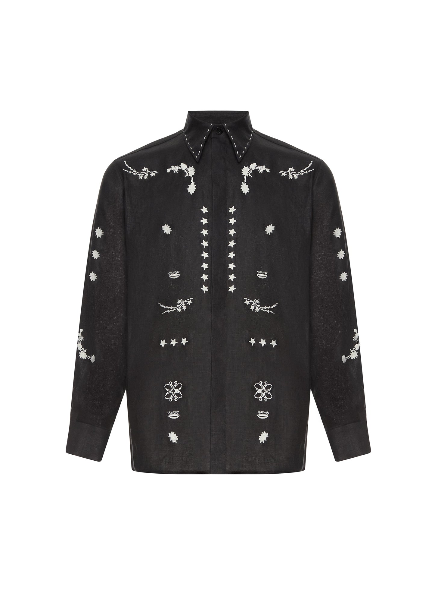 LEVON EMBROIDERED SHIRT