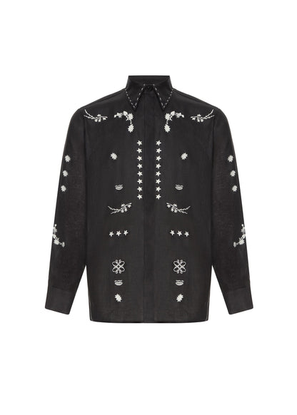 LEVON EMBROIDERED SHIRT