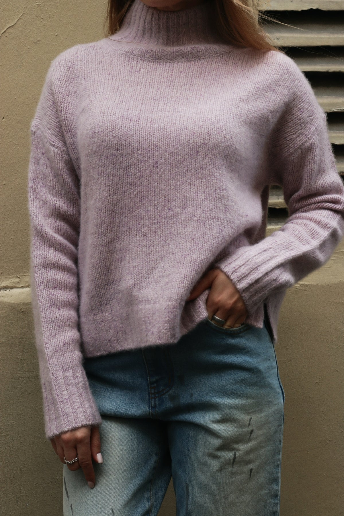 MOCKNECK SWEATER