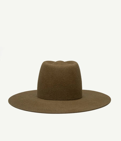BEIGE FEDORA HAT