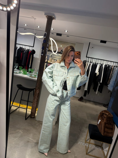 EMBROIDERED DENIM JACKET