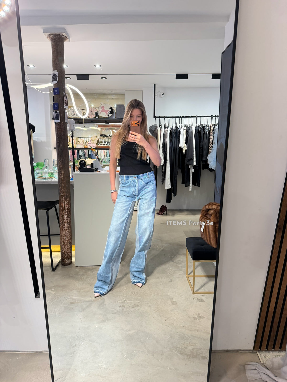 REWORKED SQUARE JEANS
