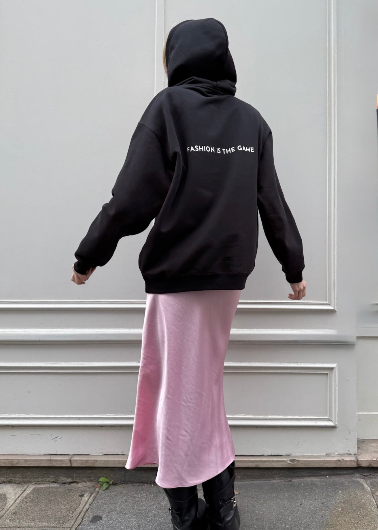 OVERSIZED HOODIE - FASHION IS THE GAME