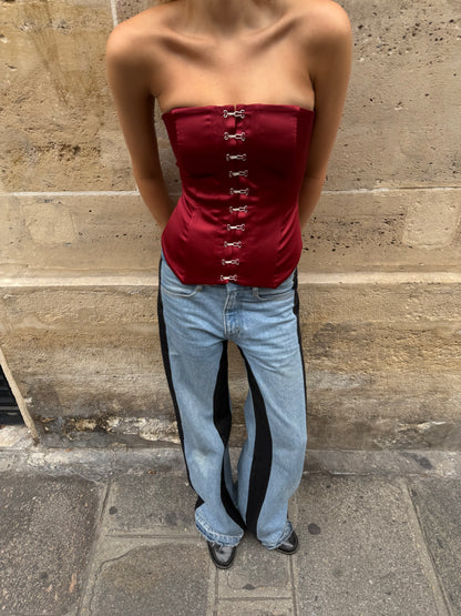 LOREN BORDO-PEACH CORSET