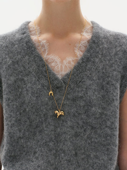 LUCKY PENDANT GOLD-PLATED