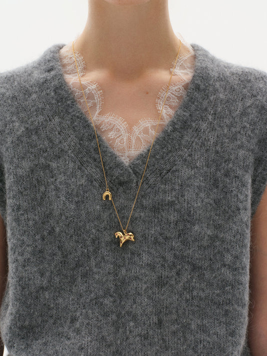 LUCKY PENDANT GOLD-PLATED