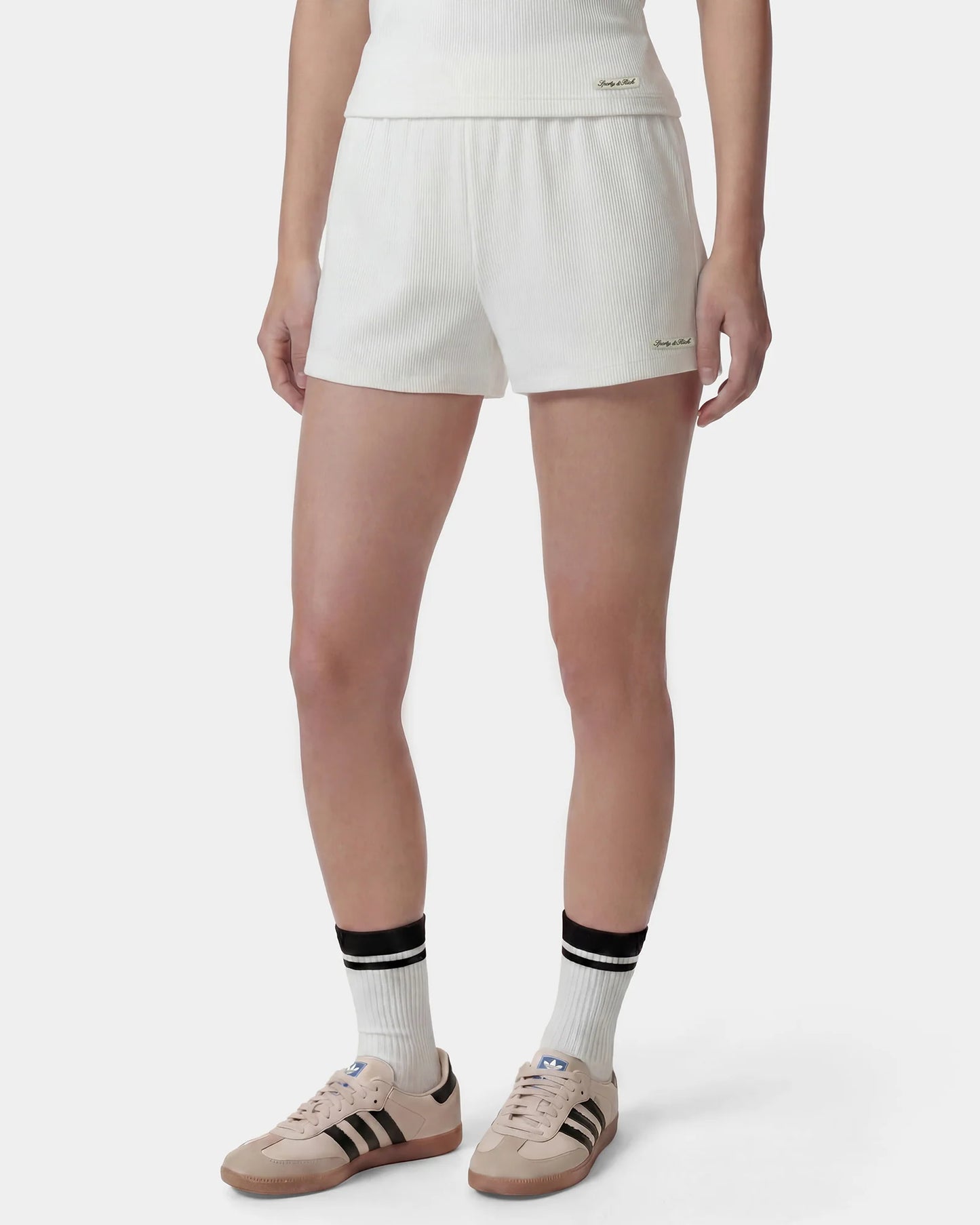 RIBBED HOUSE SHORT