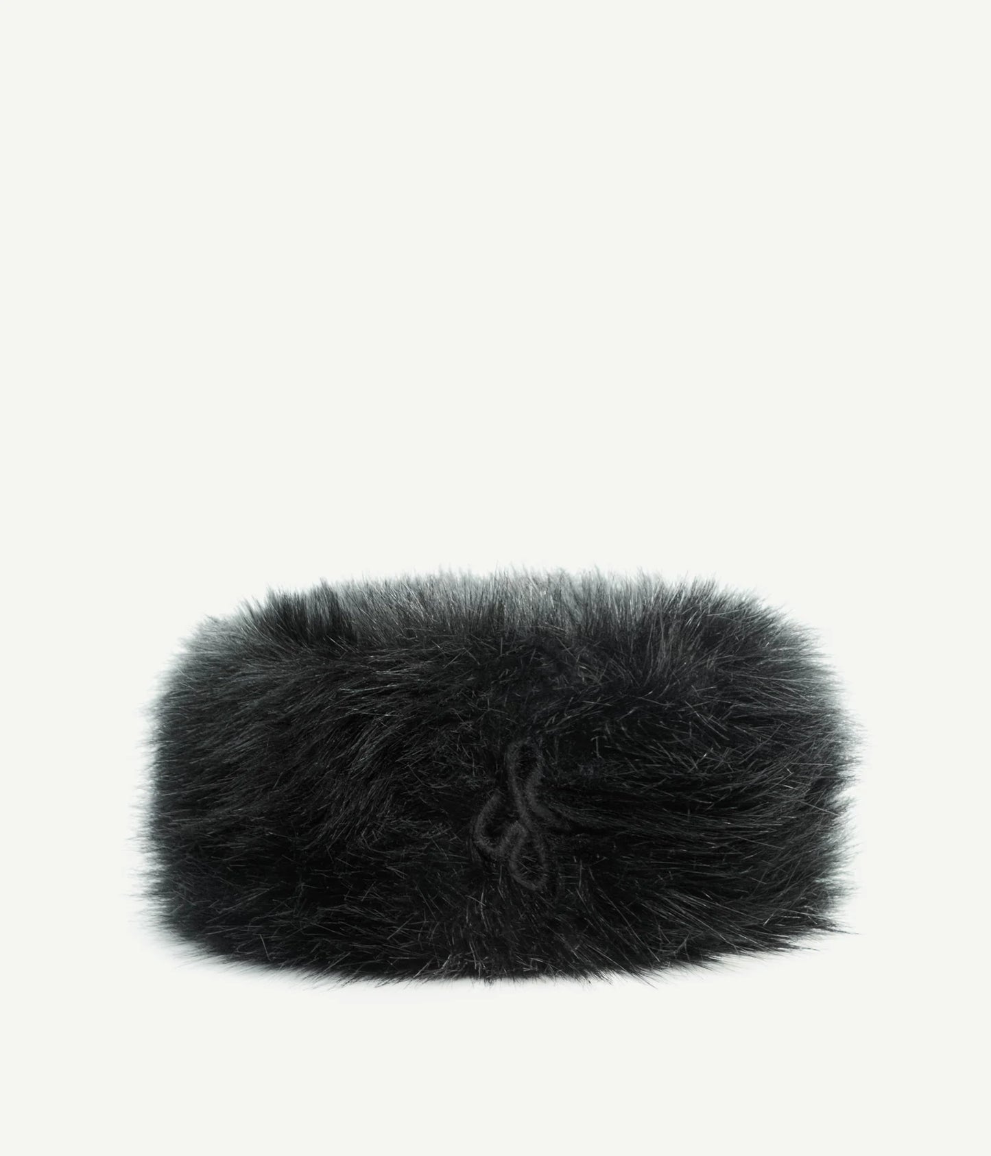 FAUX FUR PILLBOX HAT