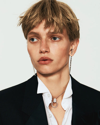 OMOTESANDO EARPIN 8CM