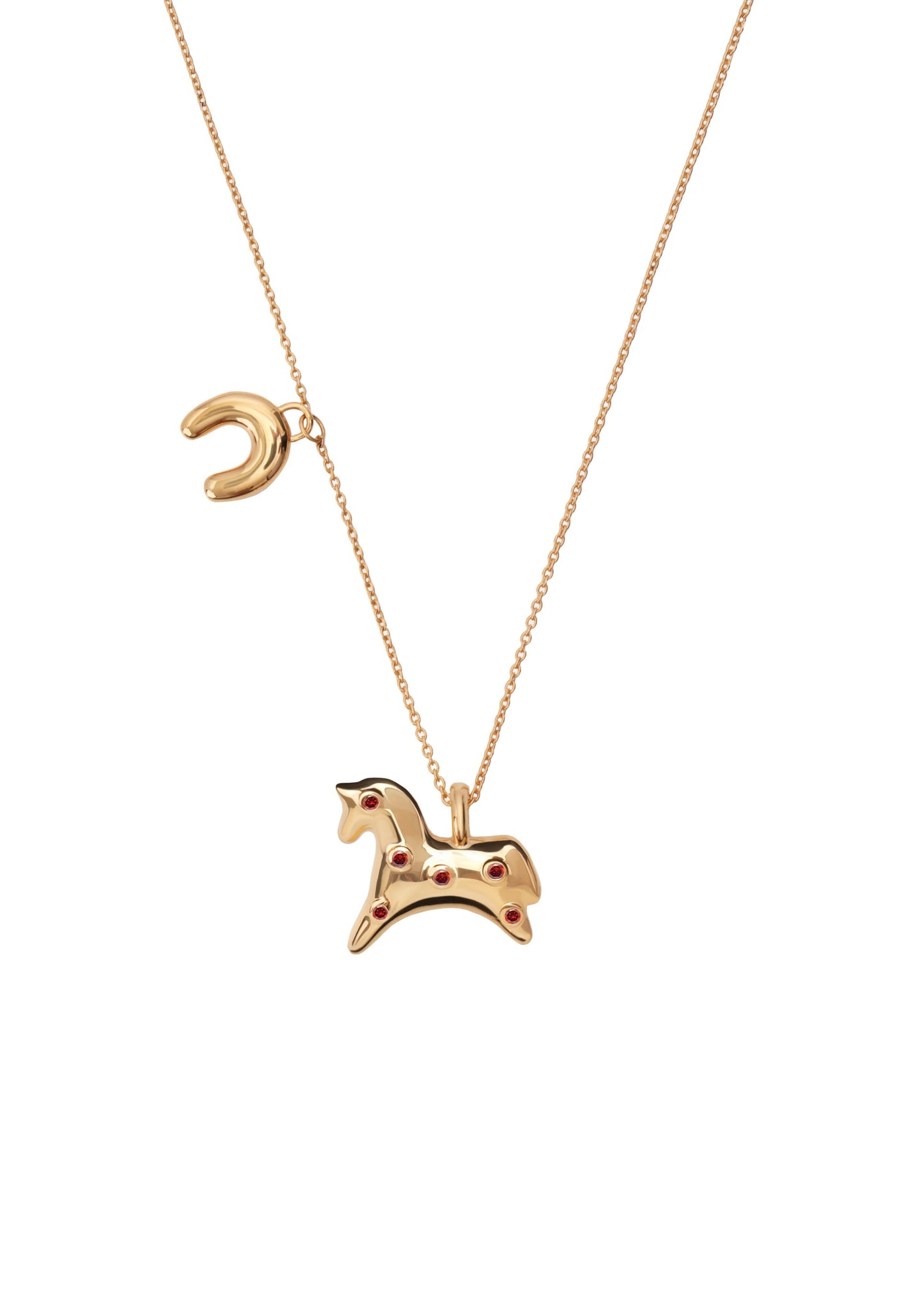 LUCKY PENDANT GOLD-PLATED