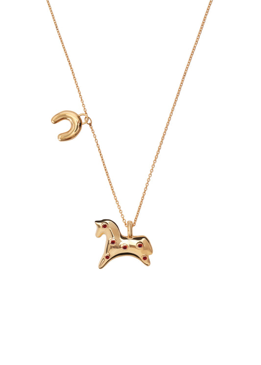 LUCKY PENDANT GOLD-PLATED
