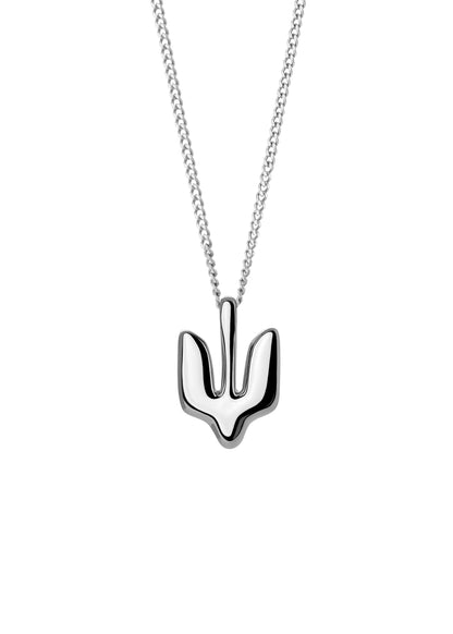 TRIDENT PENDANT SILVER SMALL