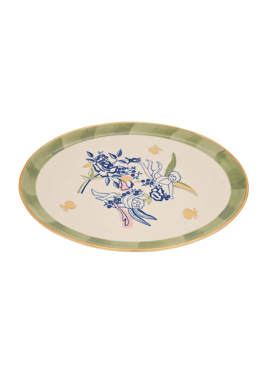 GRACE OVAL PLATE
