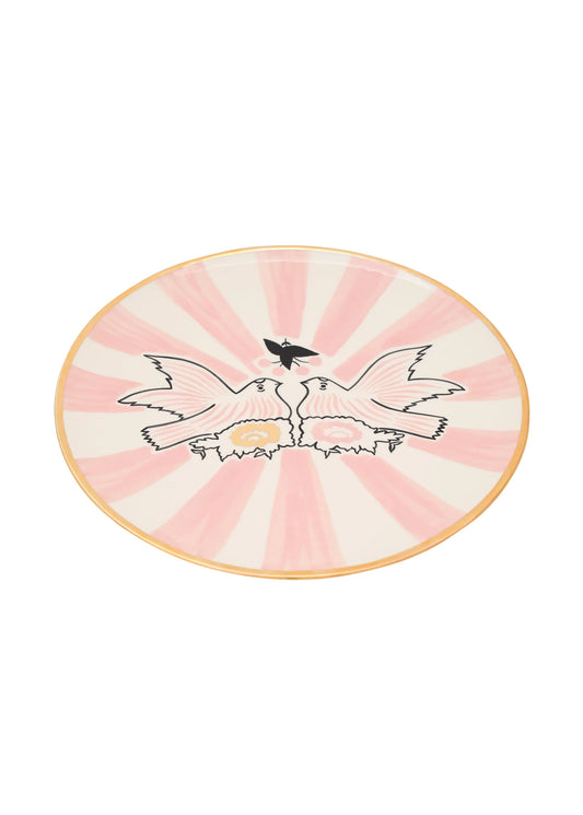 BIRDSONG ROUND PLATE