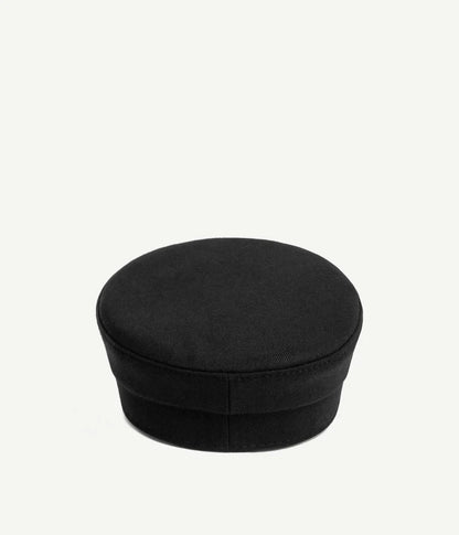 PIERCED BAKER BOY CAP