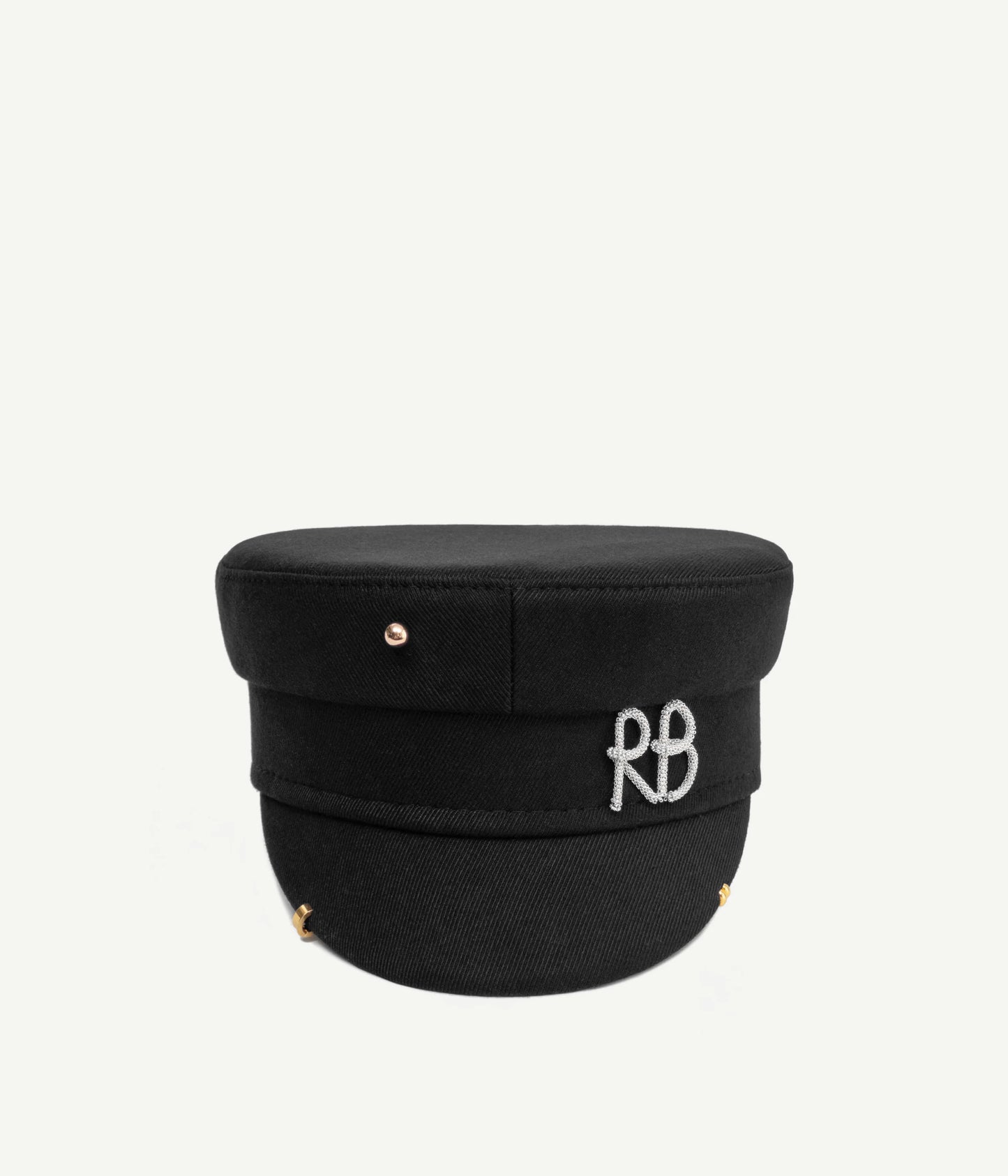 PIERCED BAKER BOY CAP