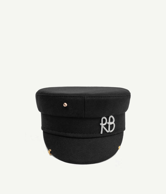 PIERCED BAKER BOY CAP