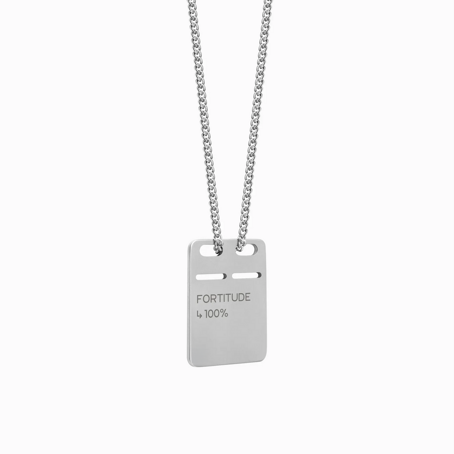 FORTITUDE UA STEEL TAG
