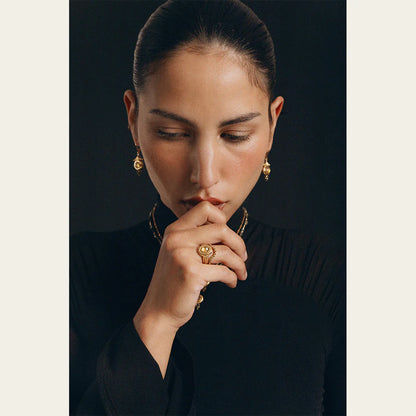 SACHA STRASS CRYSTAL RING