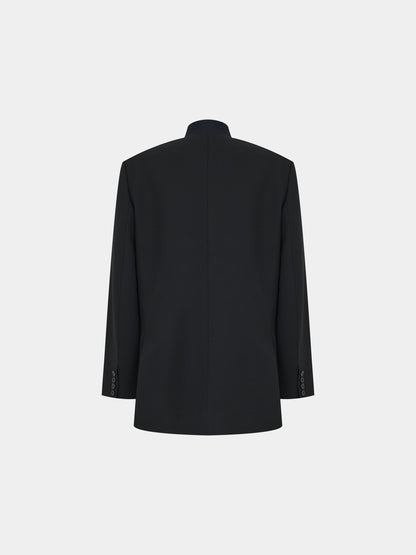 RODNEY WOOL LAYERED COLLAR JACKET