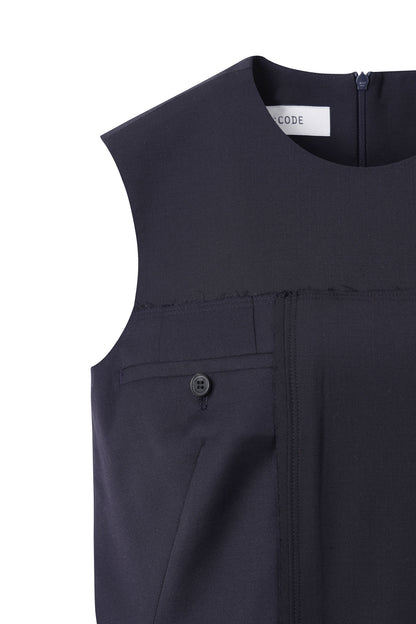 PANTS PATCH H-LINE DRESS