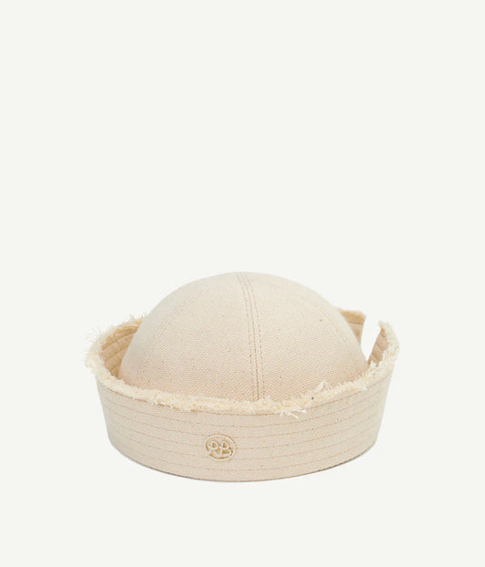 BEIGE SAILOR HAT