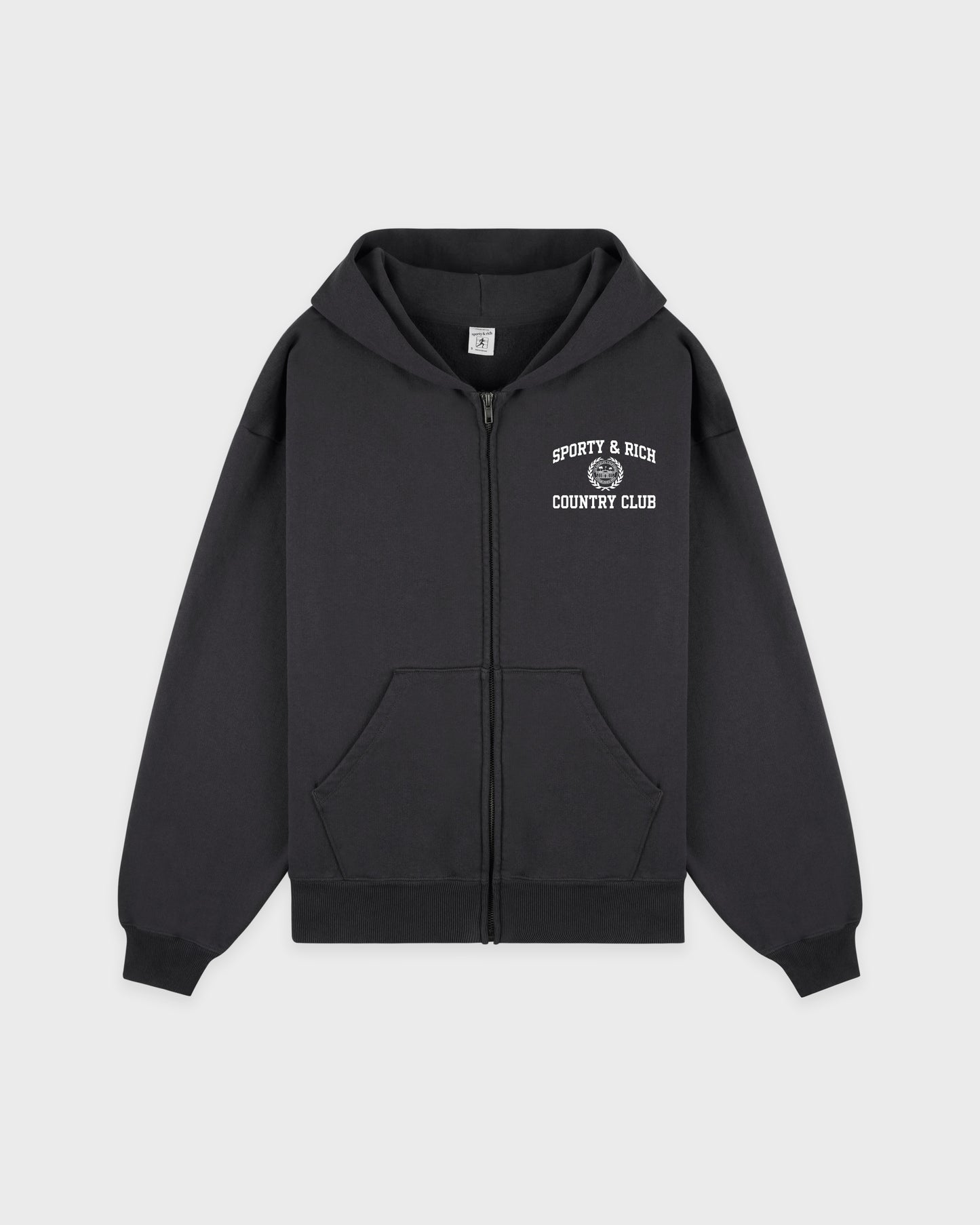 ТОЛСТОВКА З КАПЮШОНОМ НА БЛИСКАВЦІ VARSITY CREST