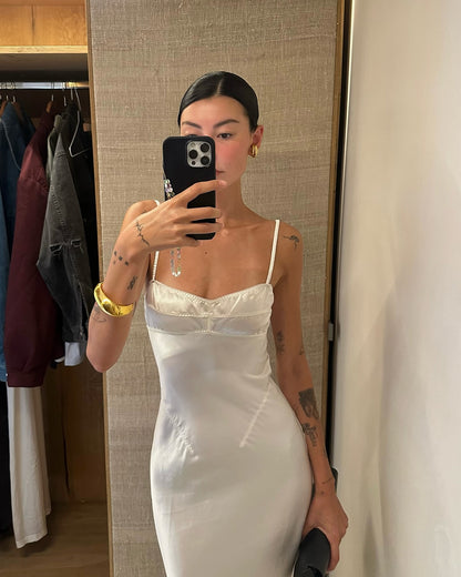 WATERLILY IVORY DRESS