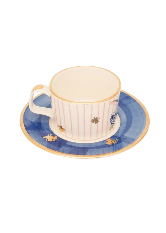SPRING ANGEL TEA CUP AND SAUCER SET