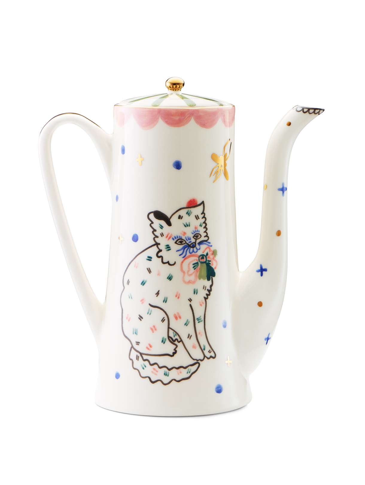TEAPOT WITH A CAT