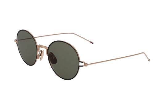 OVAL SUNGLASSES GOLD AND BLACK