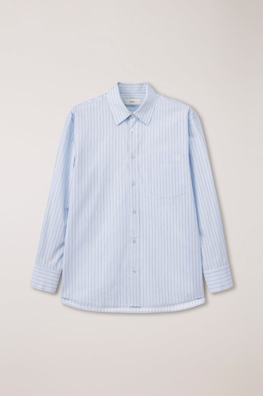 SKY BLUE STRIPED SHIRT