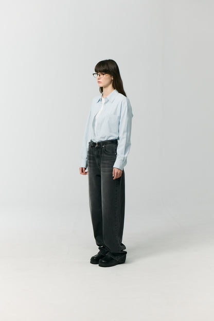 SKY BLUE STRIPED SHIRT